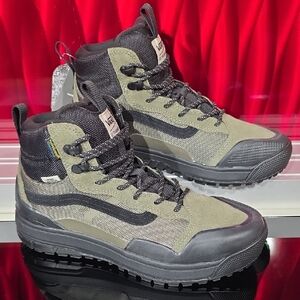 Vans UltraRange EXO Hi MTE2 Hiking Boots Olive Black Waterproof Men 7.5 Women 9